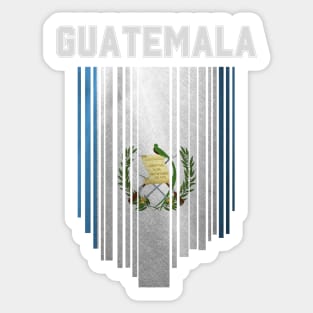 Guatemala flag, guatemalan flag Sticker